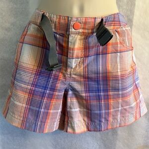 Columbia Cross on Over II  belted shorts UPF50 sun protection shorts Sz-6. K18